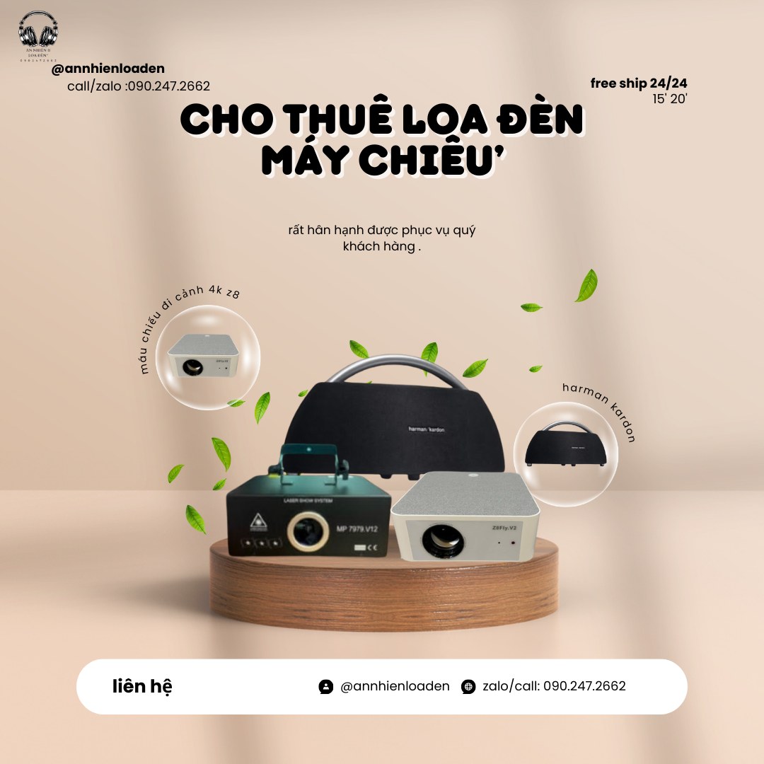 Cho Thuê Combo Loa Đèn