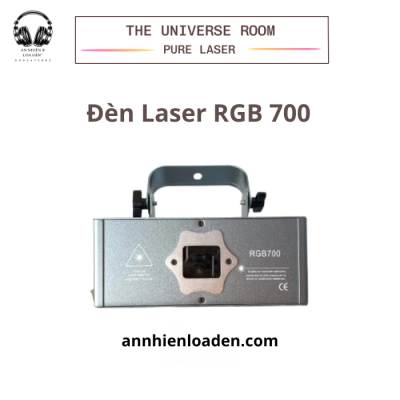 Đèn Laser RGB 700 Chiếu Hình Quét Tia 3D