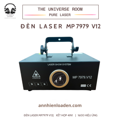 Đèn Laser MP7979 V12 1600 Hiệu Ứng 3D